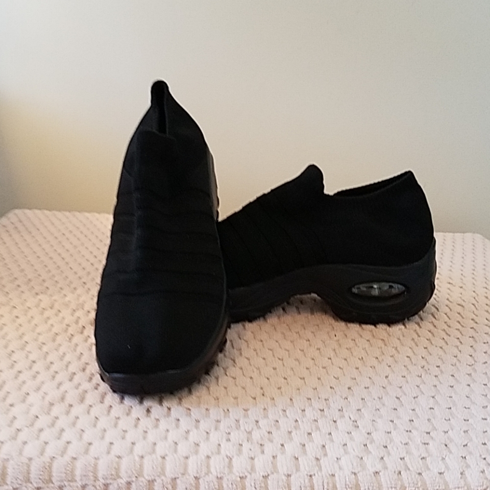 ANLUKE Walking Sock Platform Sneakers